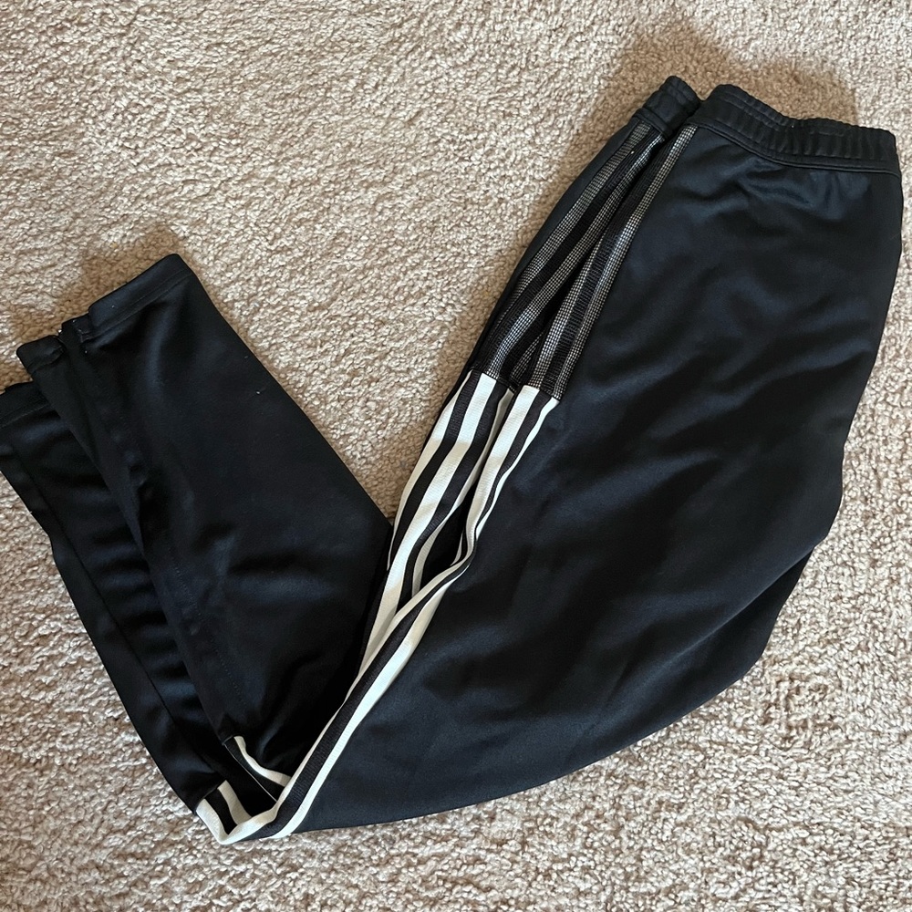 Gray adidas joggers